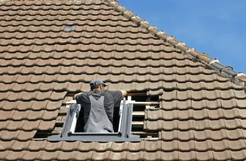 Pose de velux - Thairé